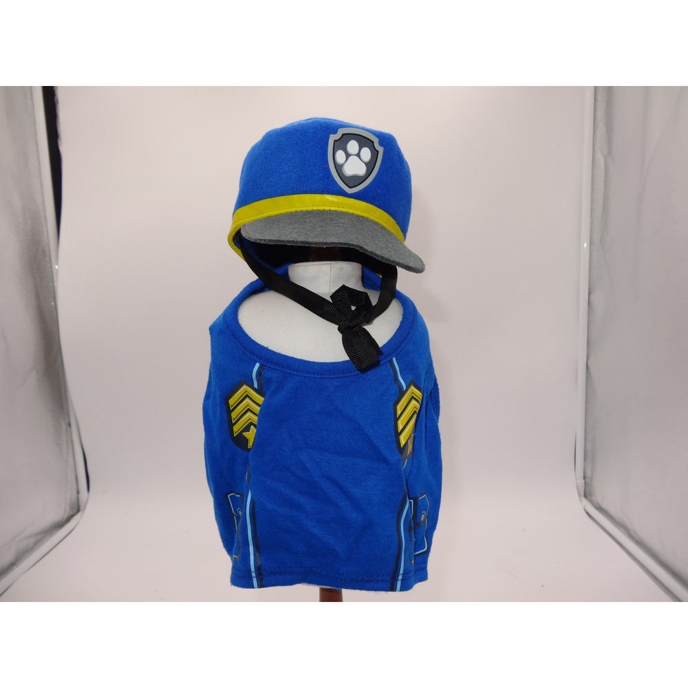 Build a Bear PAW Patrol Chase Vest and Hat Set 2 pc Blue